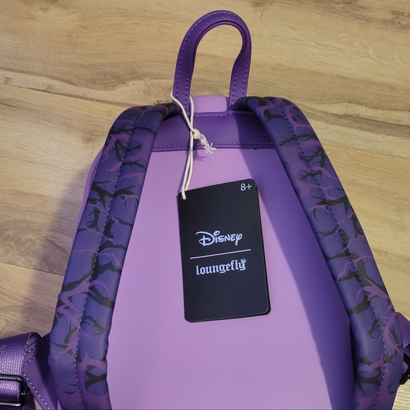 Loungefly Disney Maleficent Backpack - Purple and Black main image 4